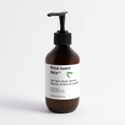 Kind Habit Skin™ Silk Skin Body Serum, Woody Amber & Leather - SALE