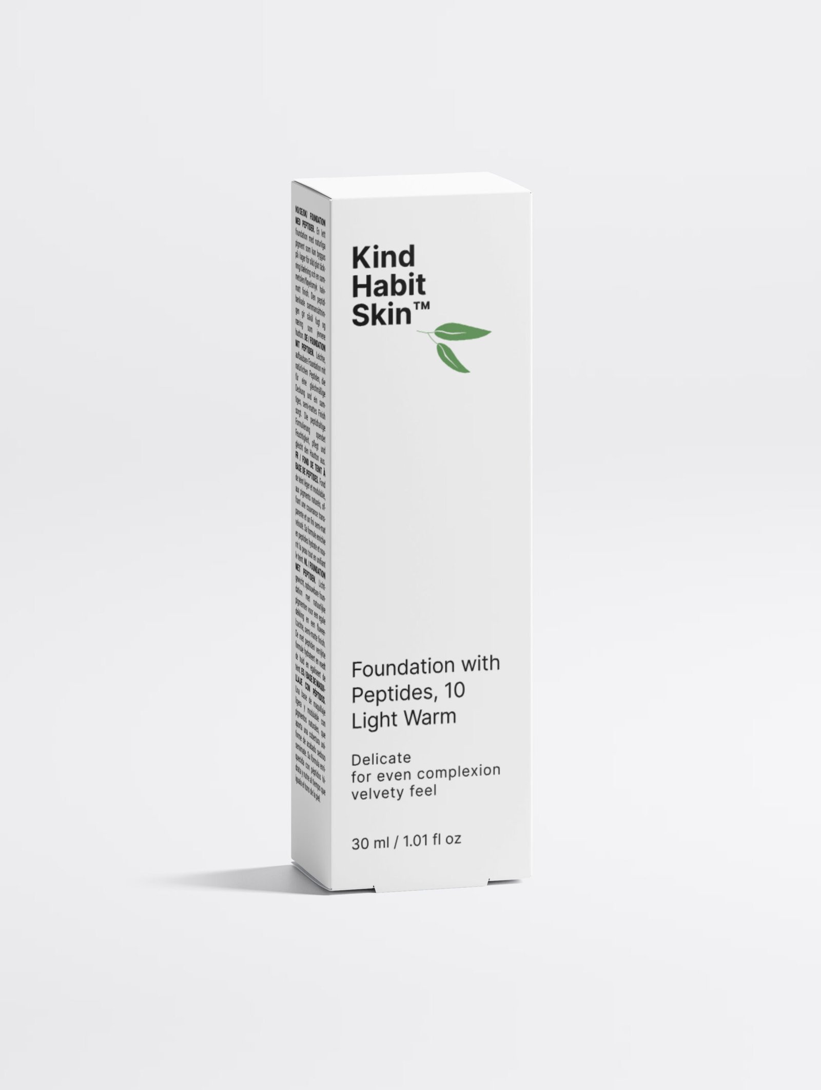 Kind Habit Skin™ Foundation with Peptides, 10 Light Warm - Image 2