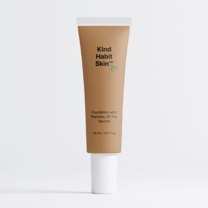 Kind Habit Skin™ Foundation with Peptides, 30 Tan Neutral