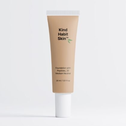 Kind Habit Skin™ Foundation with Peptides, 20 Medium Neutral