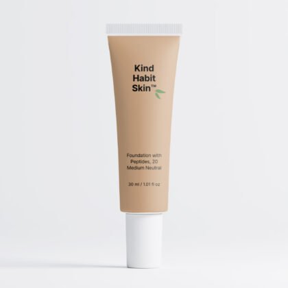 Kind Habit Skin™ Foundation with Peptides, 20 Medium Neutral