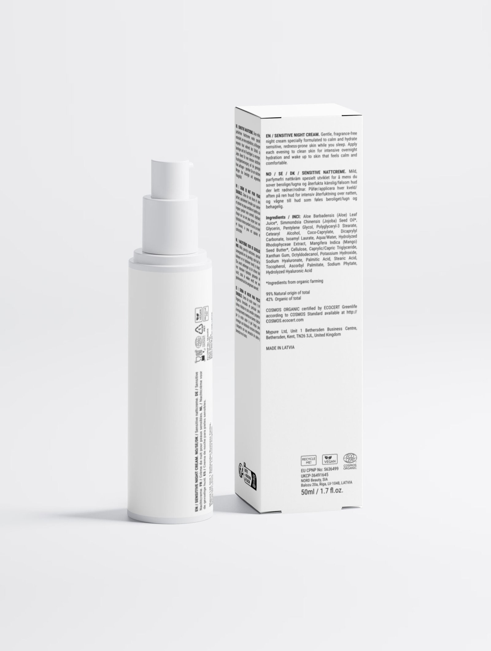 Sensitive Skin Overnight Cream, Fragrance-Free - Image 6